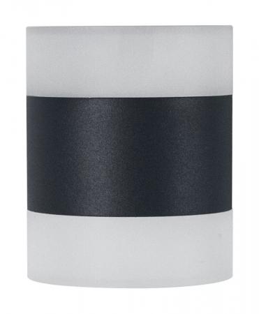 Osram Anthrazitfarbene LED Wandleuchte Puck UpDown mit warmweißem Licht IP44 von Ledvance