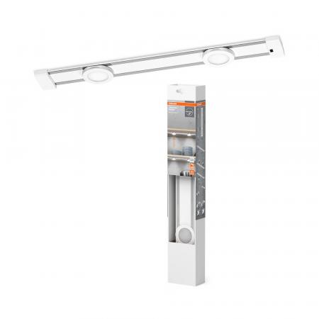 45cm OSRAM LED Lichtleiste Linear MAGNET 2 Spot Sensor 7W 840 Dimmbar Neutralweisses Licht