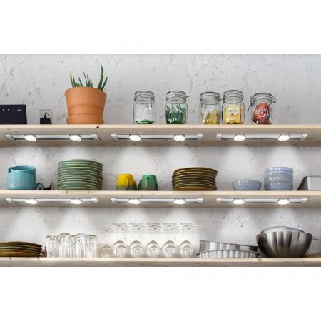 45cm OSRAM LED Lichtleiste Linear MAGNET 2 Spot Sensor 7W 840 Dimmbar Neutralweisses Licht