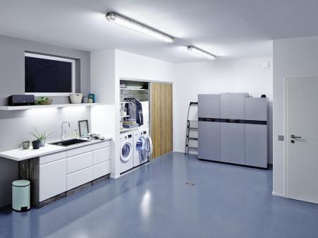 150cm Recycled Plastic OSRAM LED Feuchtraumleuchte Submarine 2x20W 4000K IP65  6200 Lumen