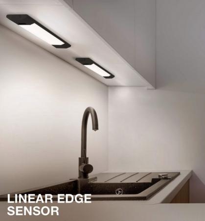 50cm OSRAM LED Lichtleiste Linear Edge Sensor RGBW DIM Remote Control schwarz