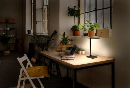 OSRAM Office Line Desk Banker Schreibtischlampe 7W CCT Dimmbar Schwarz