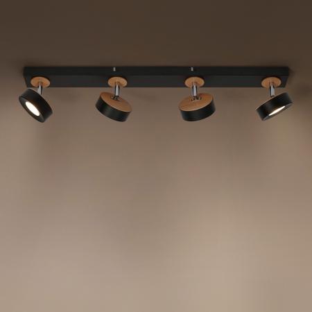 OSRAM LED Decor Spot Pluto 4er Deckenstrahler Schwarz