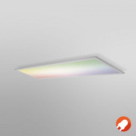 Osram SMART+ Matter WiFi Planon Plus Aufbau Panel RGB Multicolor und Warmweiß 1200x300mm