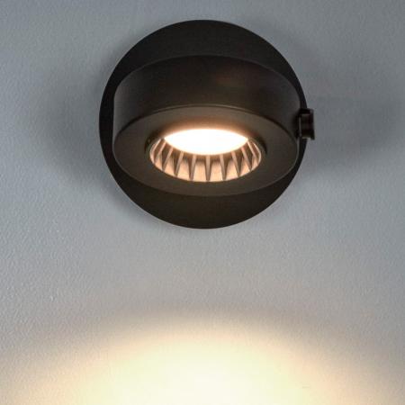 OSRAM LED Decor Spot Venus 1er Wand- und Decken Strahler Schwarz schwenkbar