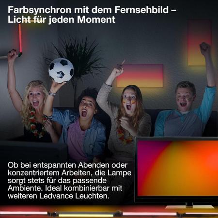 174cm OSRAM SMART+ WiFi Convert Magic LED-Dekoleuchte - dynamischer Magic RGB-Lichteffekt
