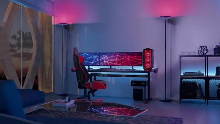 178m OSRAM SMART+ WiFi LED-Stehleuchte up/down RGBW