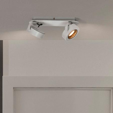 OSRAM LED Decor Spot Venus 2er Wand- und Decken Strahler Weiß schwenkbar