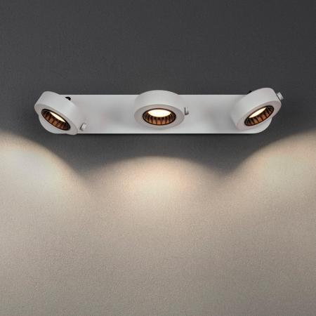 OSRAM LED Decor Spot Venus 3er Wand- und Decken Strahler Weiß schwenkbar