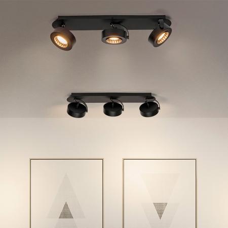OSRAM LED Decor Spot Venus 3er Deckenstrahler Schwarz schwenkbar