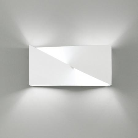 Osram SMART+ Matter WiFi Wandlampe Swan mit Tunable White 300x150mm aus Gips / Kunststoff