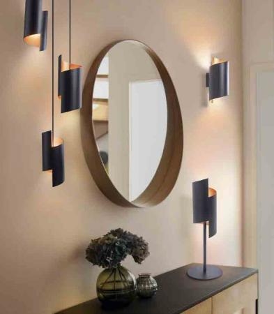 Osram SMART+ Matter Wifi Wandlampe Twist mit Tunable White 230x127mm aus Aluminium