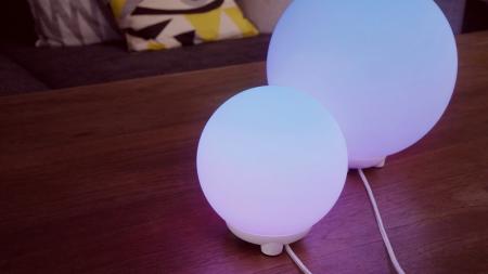 OSRAM Smart+ WiFi Tischleuchte Ball Magic Mini RGBW USB 20cm