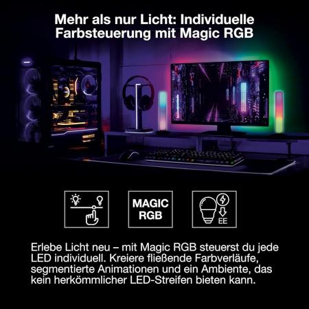 3M OSRAM Smart+ Wi-Fi Flex LED-Streifen COB Magic RGB Remote Control Indoor IP20