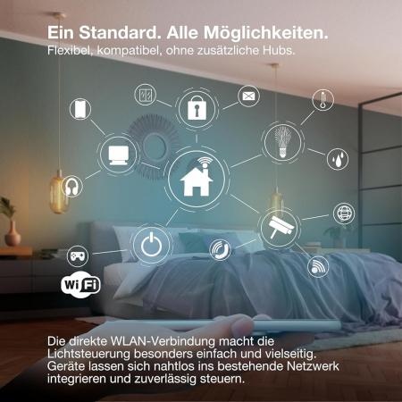 4er Set OSRAM G9 SMART+ Matter LED PIN dimmbar 3,5W wie 30W 2700-6500K Tunable White - steuerbar per App & Sprache, kompatibel mit Alexa, Google, Apple, WiFi