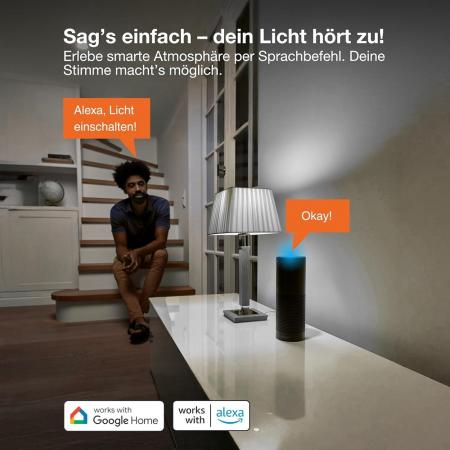 OSRAM G9 SMART+ Matter LED PIN dimmbar 3,5W wie 30W 2700-6500K Tunable White - steuerbar per App & Sprache, kompatibel mit Alexa, Google, Apple, WiFi