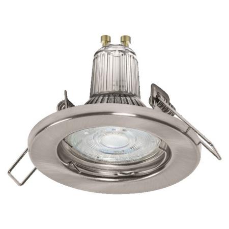 5er Set OSRAM LED Spot Set Recess Essential GU10 5x2,6W Brushed Nickel | Einbaudurchmesser: 60 mm