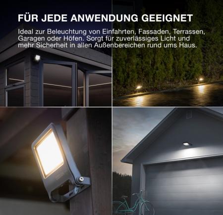 Osram  Endura LED Fluter  50W 3000K Warmweiß Floodlight IP65 weiss