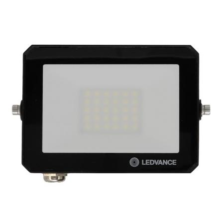 LEDVANCE Kompakter LED Fluter FLOODLIGHT EFFECT 4000K universalweißes Licht 20W IP65 in Schwarz