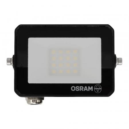 Osram LED Fluter schwarz 3000K Licht neutralweiß 10W IP65