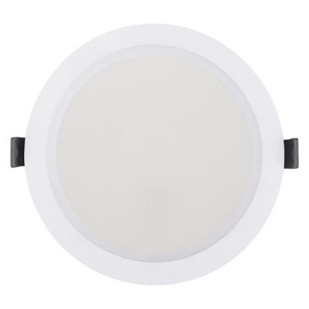LEDVANCE LED Deckeneinbauleuchte 18W 3000–4000K IP44 Einbaudurchmesser 160mm Multi Select weiß