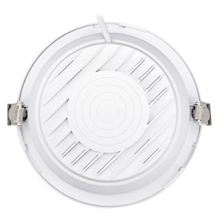 LEDVANCE LED-Downlight Slim 12–18W 3000–4000K weiß 55° UGR<19 IP44 MULTI SELECT