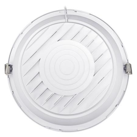 LEDVANCE DOWNLIGHT COMFORT DALI UGR19 DL CMFT DA D250 P 42W ML 93040 U19 WT  Einbaudurchmesser 250mm , Einbautiefe 124mm