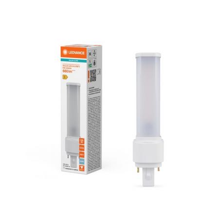Ledvance DULUX LED Kompaktlampe D EM & AC MAINS VALUE DULUX LED D13 EM & AC MAINS VALUE 6W 865 G24D-1