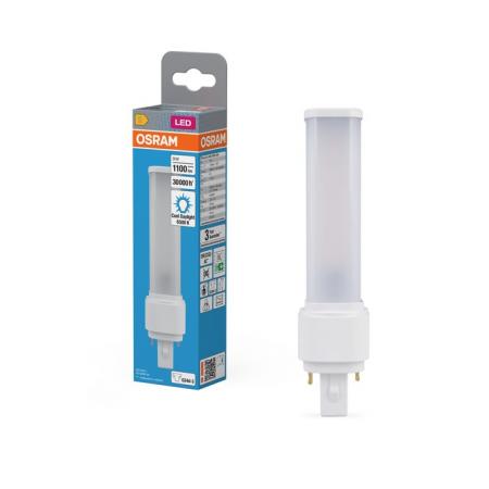 OSRAM DULUX D LED 2Pin G24d-3 9W wie 26W 6500K Tageslichtweiß EM für KVG/VVG mattiert