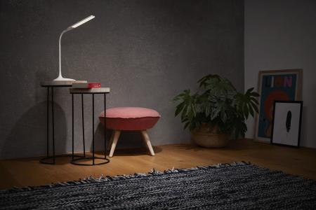 OSRAM  PANAN Disc mobile LED-Tischleuchte Akku und USB-Ladekabel weiß