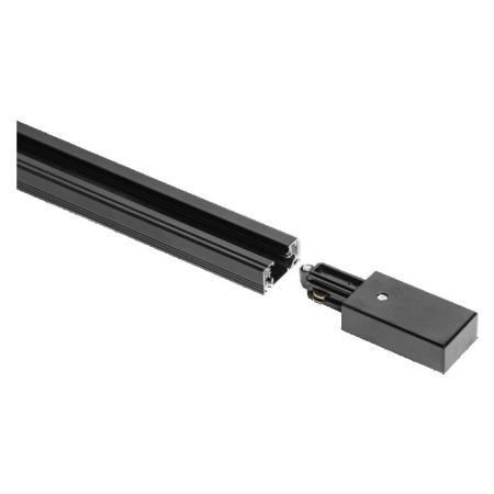OSRAM TRACKLIGHT Supply Connector Black – Einspeiser für Stromschiene, Schwarz
