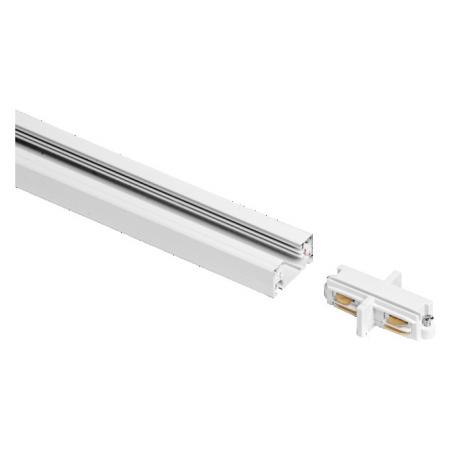 OSRAM TRACKLIGHT Linear Connector White – Gerader Verbinder für TRACKLIGHT-Stromschienen