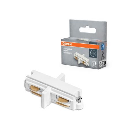 OSRAM TRACKLIGHT Linear Connector White – Gerader Verbinder für TRACKLIGHT-Stromschienen