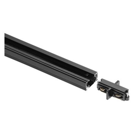 OSRAM TRACKLIGHT Linear Connector Black – Gerader Verbinder für TRACKLIGHT-Stromschienen