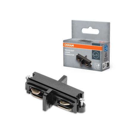 OSRAM TRACKLIGHT Linear Connector Black – Gerader Verbinder für TRACKLIGHT-Stromschienen