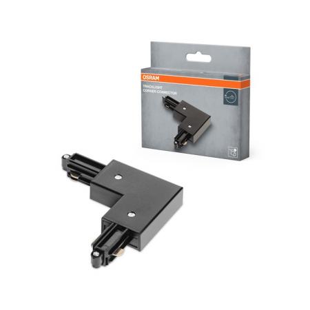 OSRAM TRACKLIGHT Corner Connector Black – Eckverbinder für TRACKLIGHT-Stromschienen