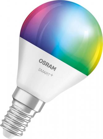 3er-Pack OSRAM E14 SMART+ MATTER Classic P40 LED-Lampe Multicolor 4,9W 2700-6500K - dimmbar, steuerbar per App & Sprache, kompatibel mit Alexa, Google, Apple, WiFi