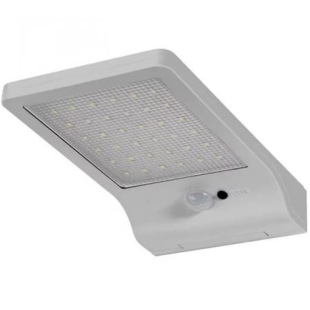 OSRAM LED Außenwandleuchte Door Solar & Sensor in Silber IP44