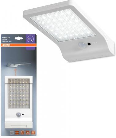 OSRAM  Außenwandleuchte DoorLED Solar Weiß IP44
