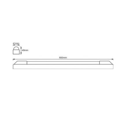 60cm OSRAM Lichtleiste LED Power Batten 12W 4000K universalweißes Licht