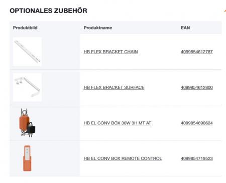 Ledvance LED Hallenleuchte HIGH BAY FLEX Zubehör -  HB FLEX BRACKET SURFACE
