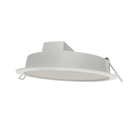 LEDVANCE DOWNLIGHT DL 165 IP44 DN 165 13W 830 WT Einbaudurchmesser 150 mm , Einbautiefe 42 mm
