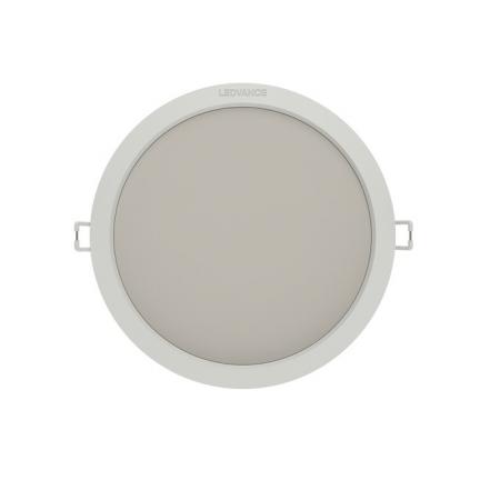 LEDVANCE DOWNLIGHT DL 165 IP44 DN 165 13W 830 WT Einbaudurchmesser 150 mm , Einbautiefe 42 mm