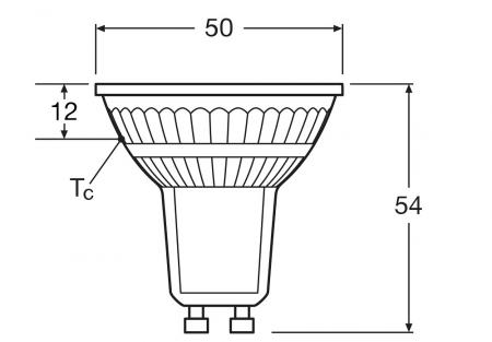OSRAM GU10 LED STAR PAR16 2,4W warmweiß 230lm 36° – LED Strahler 35W Ersatz
