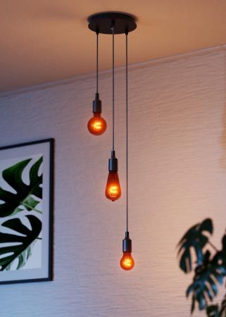 OSRAM E27 Lampe Vintage 1906 LED Classic Slim Filament Globe DIMMABLE 3W 1800K Copper