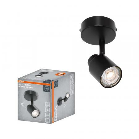 OSRAM GU10 STRAHLER WANDLEUCHTE DECKENLEUCHTE SCHWARZ 1-FLAMMIG