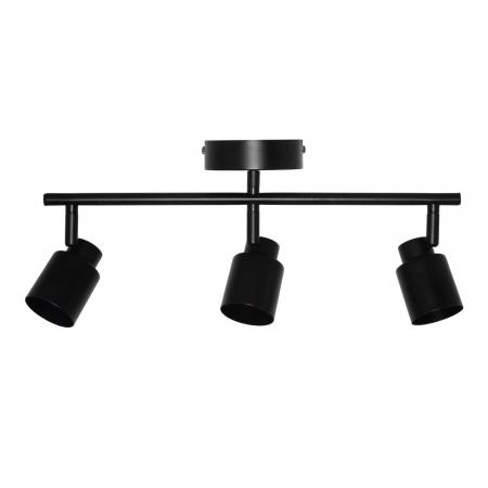 OSRAM GU10 STRAHLER WANDLEUCHTE DECKENLEUCHTE SCHWARZ 3-FLAMMIG