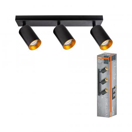 OSRAM LED SPOT ETERNAL BLACK AND GOLD 3XGU10