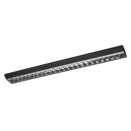 OSRAM Office Line Grid Curve Deckenleuchte 120cm 40W 4000K Click-DIM Schwarz