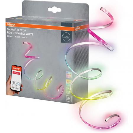 180cm  OSRAM SMART+ Flex ZigBee LED-Streifen RGBW Farbwechsel - dimmbar & erweiterbar